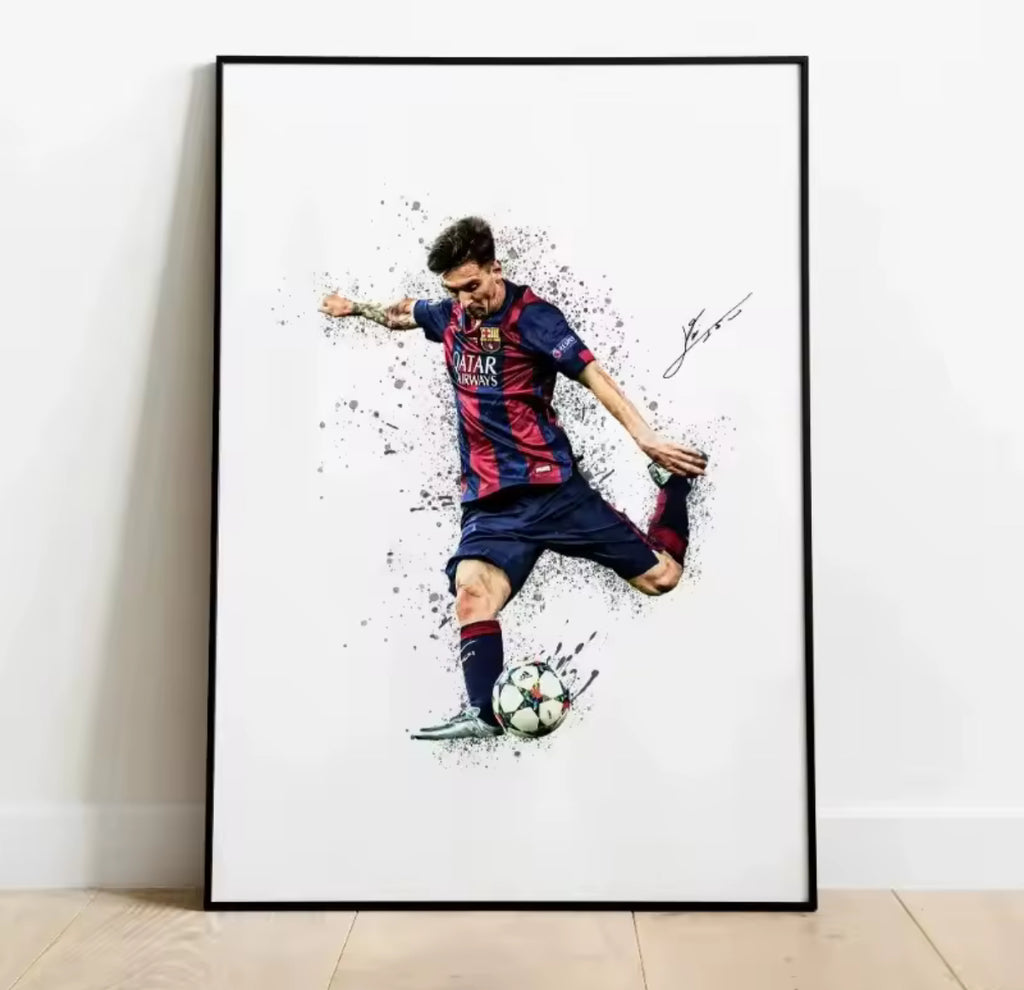 Messi Barcelona Canvas Print