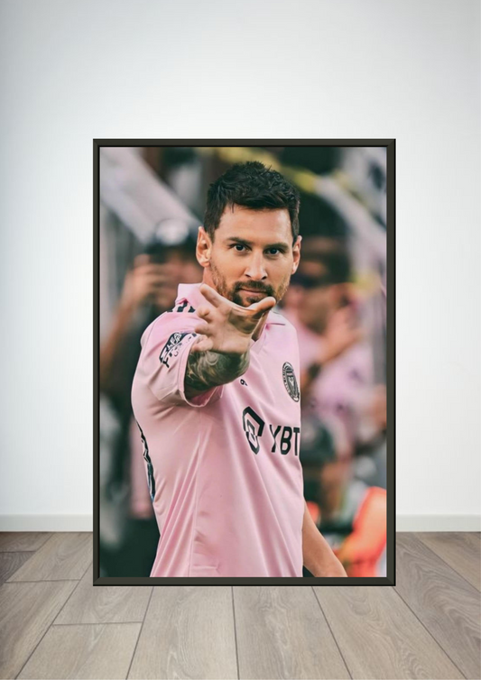 Messi Inter Miami Poster 1