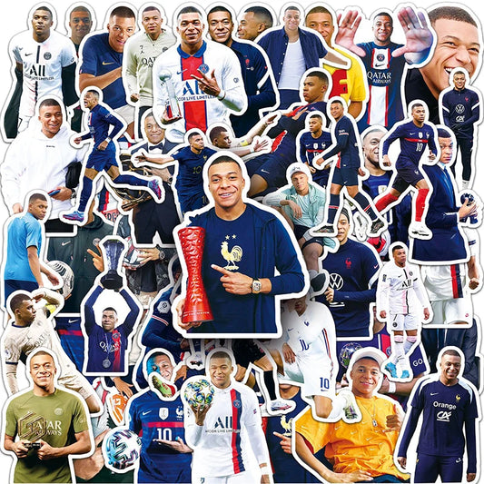 Kylian Mbappé Stickers 50 Pack