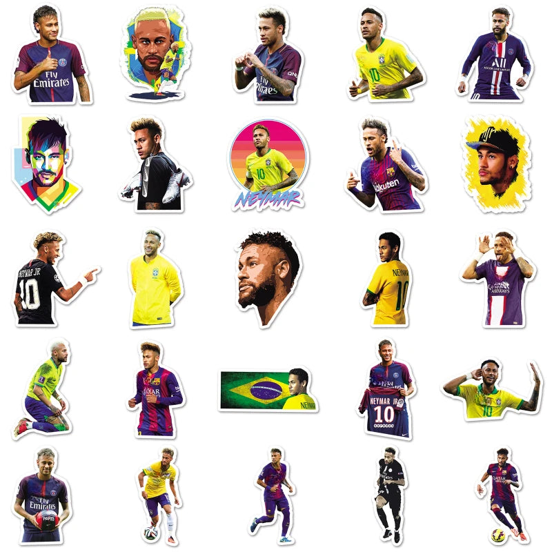 Neymar Stickers 50 Pack