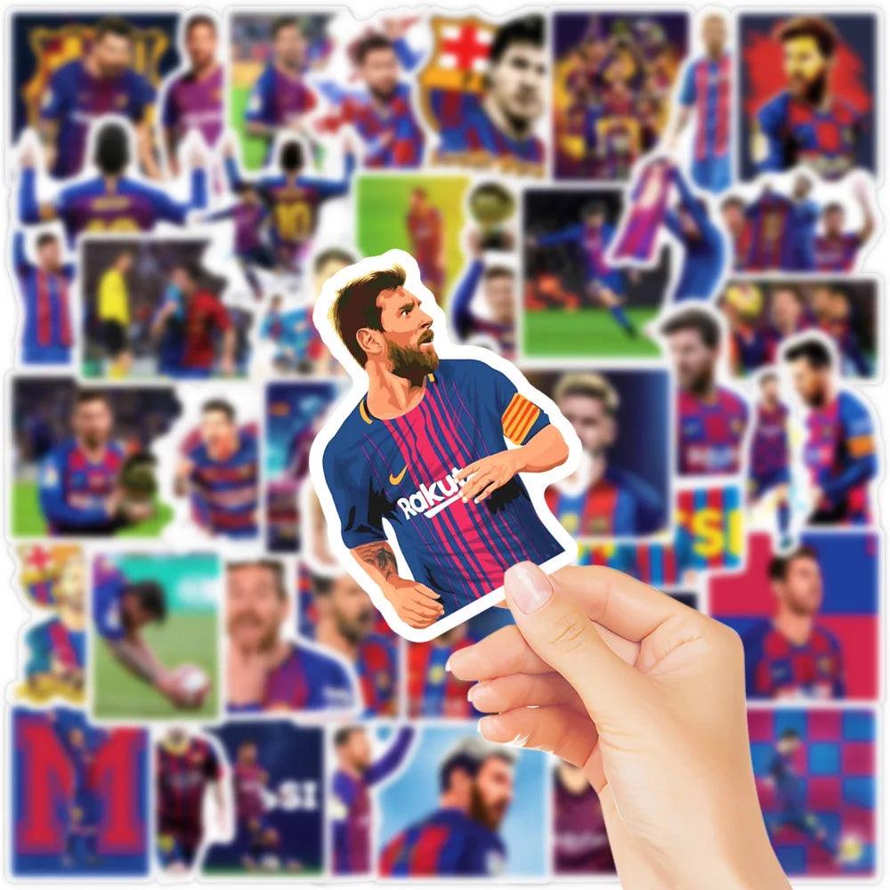 Messi Barcelona Stickers 50 Pack