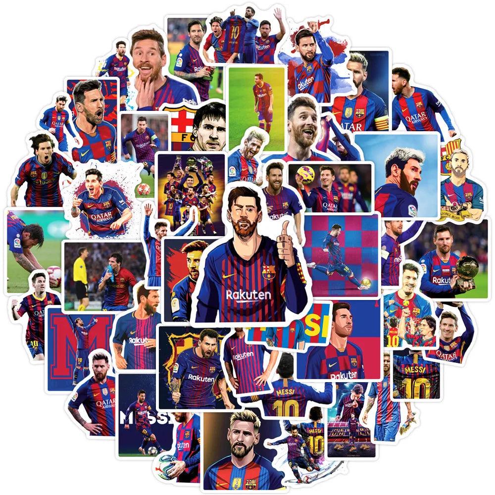Messi Barcelona Stickers 50 Pack