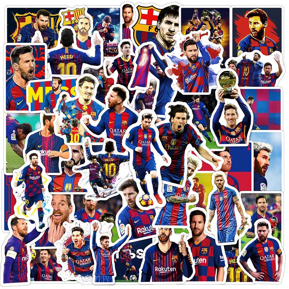 Messi Barcelona Stickers 50 Pack